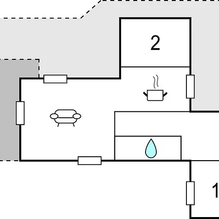 Two-bedroom In * Haderslev